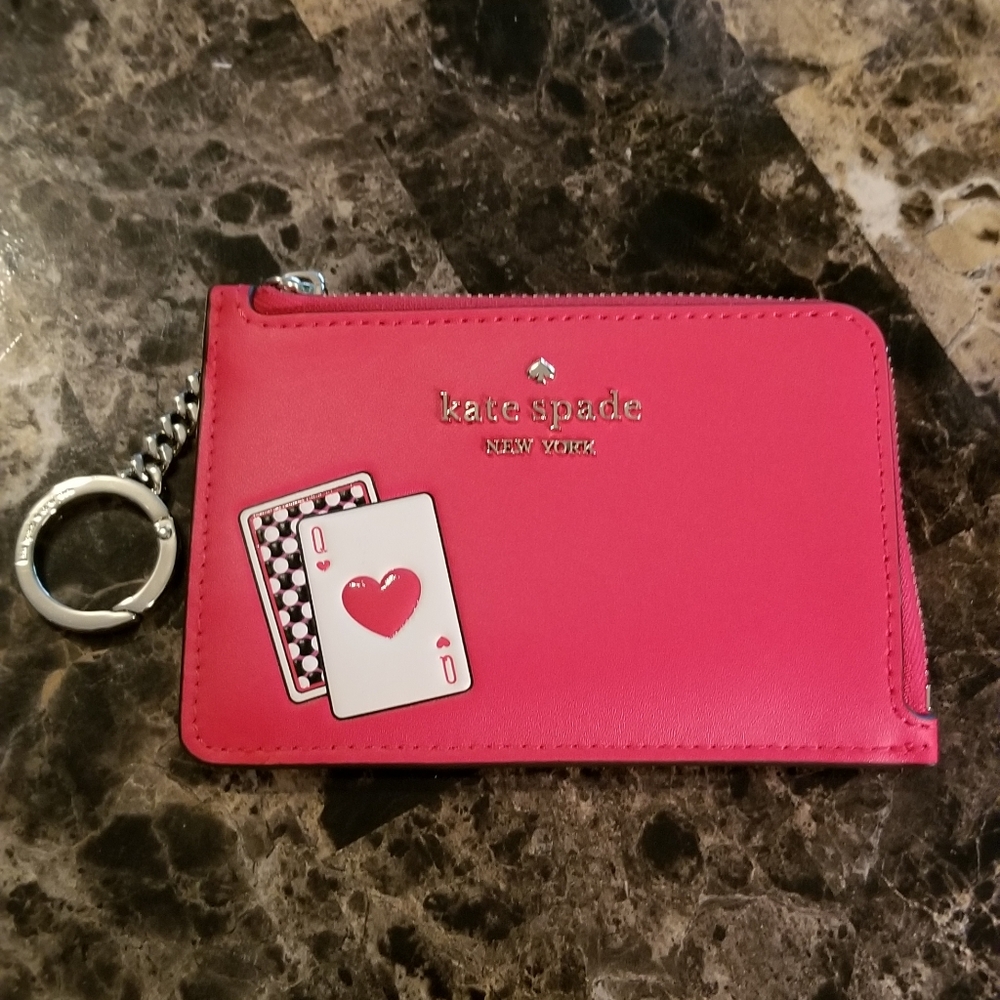Kate Spade Pink Card Holder Wallet